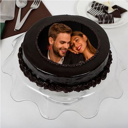 Truffle photo Cake