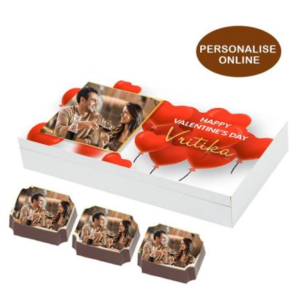 Personalized Valentine Gift Chocolate Box