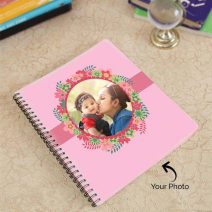 Personalized Photo On Spiral Binded Notebook