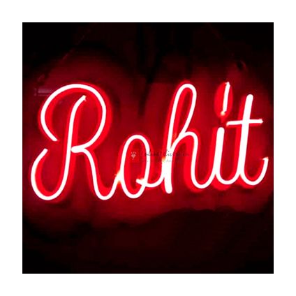 Neon Wooden Name Light