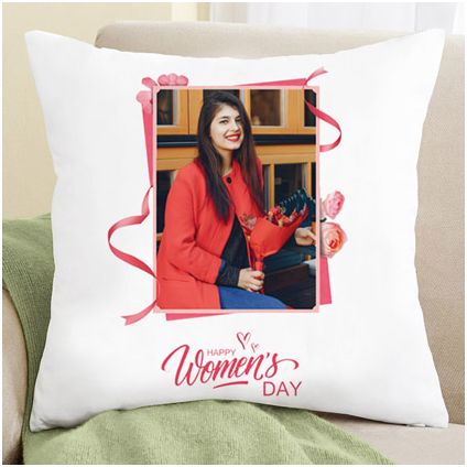 women's day gift cushion