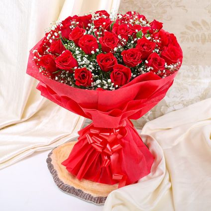 Bunch of 31 Red Roses