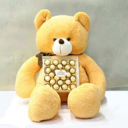 Brown Teddy N Rocher