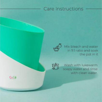 5 Pcs Turquoise Green Self watering pot