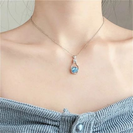 Silver Pendant for girls With Chain Pendants