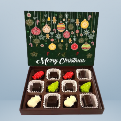 Christmas Chocolates and card