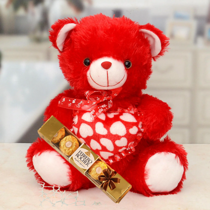 Small Red Teddy Bear