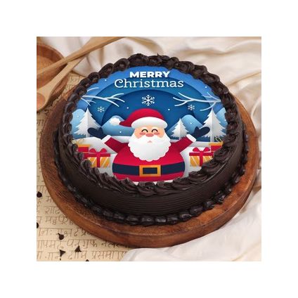 Chocolate Cake for Christmas