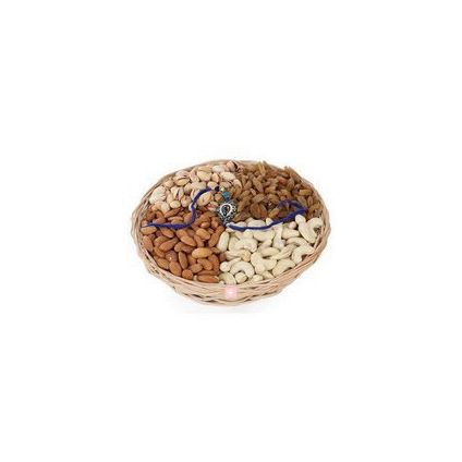 2 Kg Dry Fruits with Rakhi