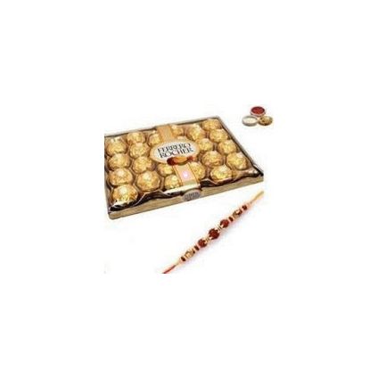 24 pcs Ferrero Rocher with Rakhi