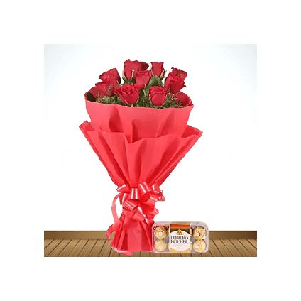 Roses and Ferrero Rocher