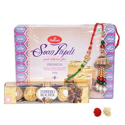 Rakhi with Sweet Combo