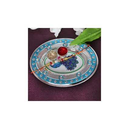 Decorative Rakhi Thali