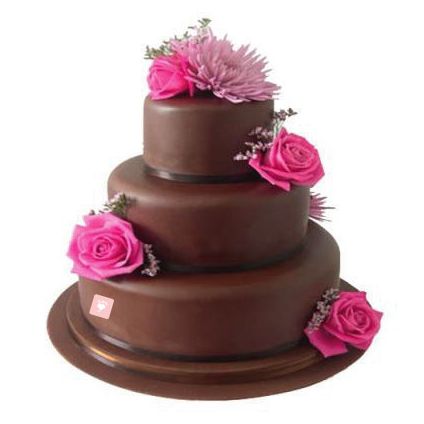 3 Tier Chocolate Cakes