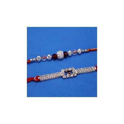 Rakhis is crafted with Silver