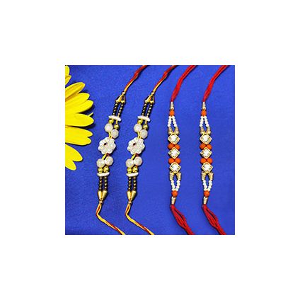 4 Designer Rakhi