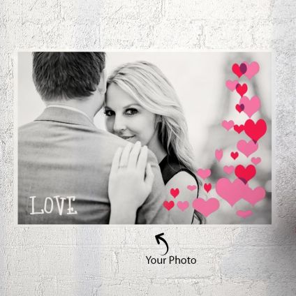 Attractive Poster Personalized With One Photo