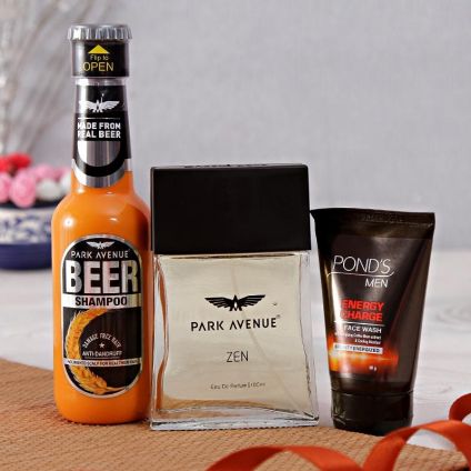 Park Avenue Shampoo And Perfume With Mens Facewash