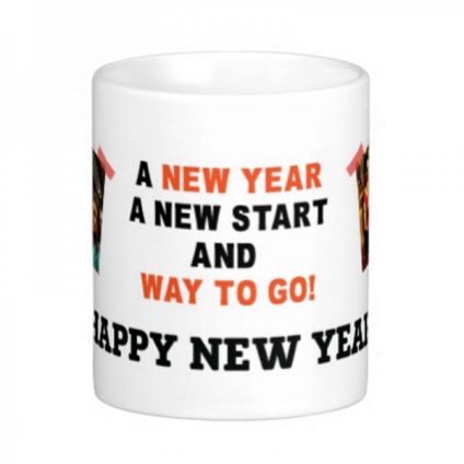 Personalized New Year Quote Mug