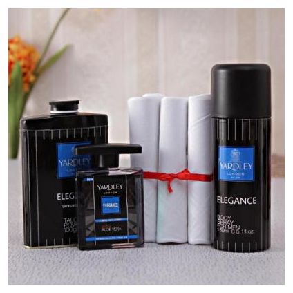 An Attractive Gift Set Hamper for Men