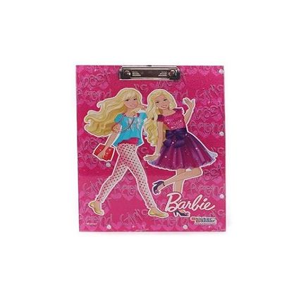 Barbie Writing Pad Sparkle Girls Print - Pink