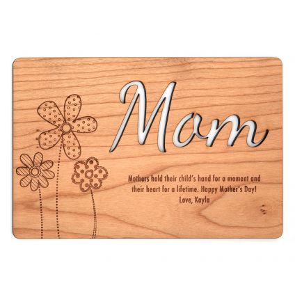 Mom In Million Special wooden board