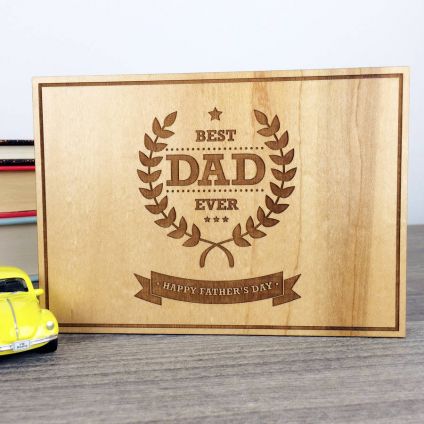 Best Dad ever Plaque