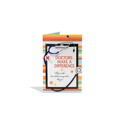 doctors gift greeting card