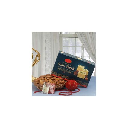 Soan Papdi 250gms With Almonds 250gms