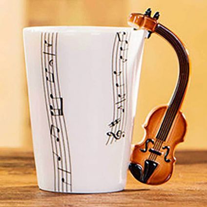 Violin Mug