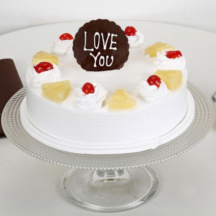 love you Pineapple Cake