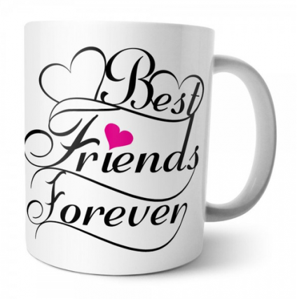 For my best friend white mug