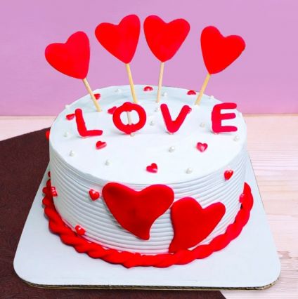 Love Heart Cakes