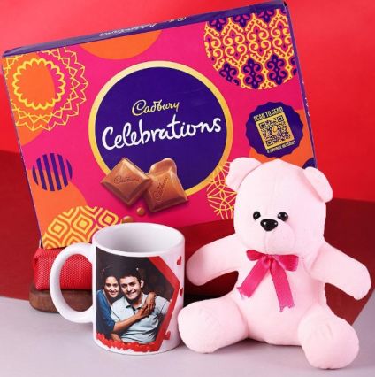 Personalized Mug Combo and Teddy