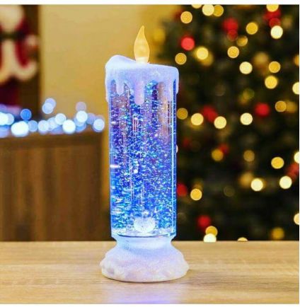 Glitter Candle