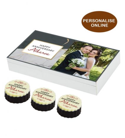 Anniversary Personalized Chocolates