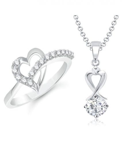 Heart shape Ring and pendant