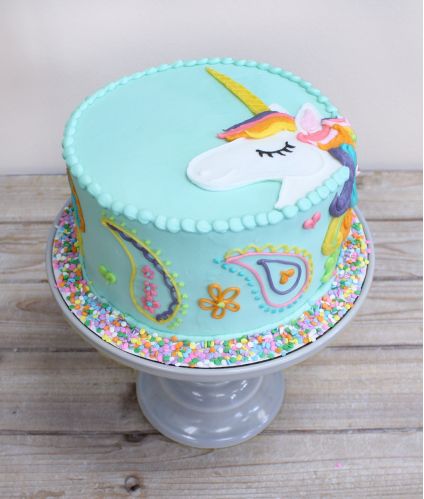 Unicorn Design Cake