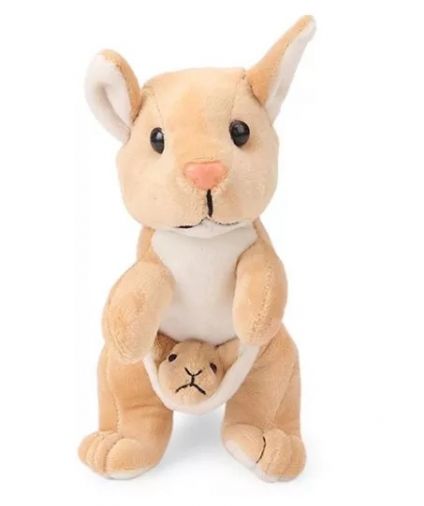 Kangaroo With Baby Soft Toy