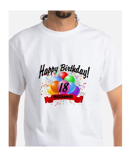 happy birthday balloon t-shirt