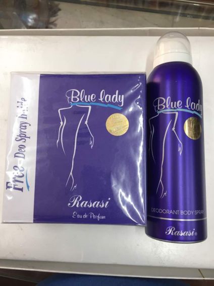 Blue Lady Perfumed Deo