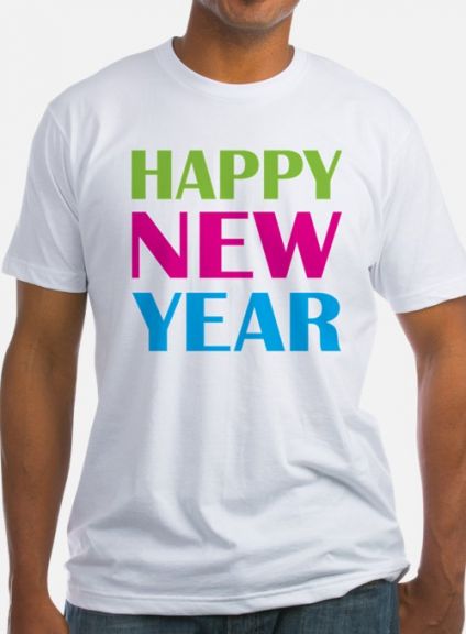 NEW YEAR Fitted T-Shirt