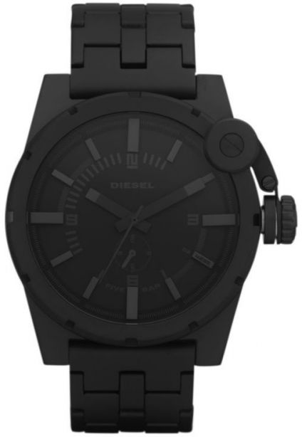 Timewear analog black dial slim watch for men and boys