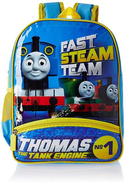 Thomas blue & yellow bag