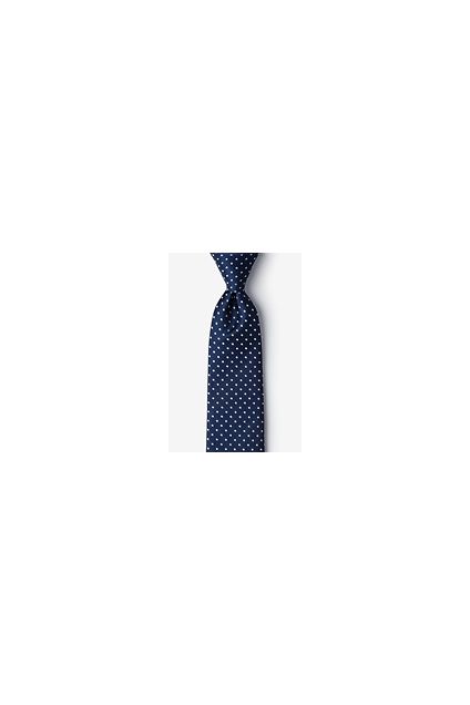 Navy Blue Silk Ties