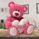 Flowers,6 inch Teddy bear and balloons