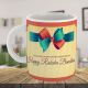 Square Shape Rakhi With printed Mug