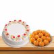 Pineapple cake Motichoor Laddu