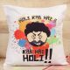 Holi colourful cushion