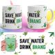 Save Water Holi Mug